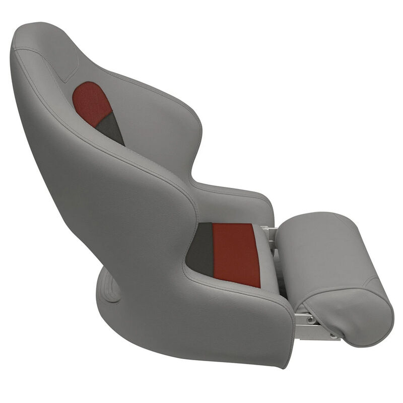 Wise Deluxe Series Pontoon Bucket Seat with Flip-Up Bolster image number 3
