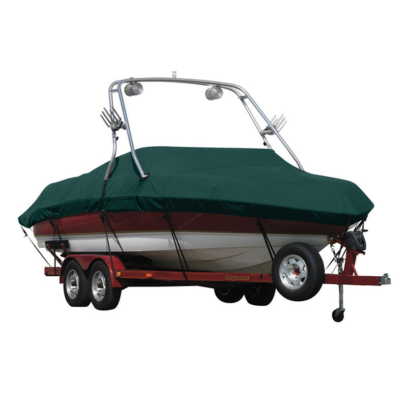 Exact Fit Sunbrella Boat Cover For Cobalt 200 Bowrider With Tower Covers Extended Platform image number 16