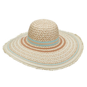 Dorfman Pacific Women's Big Brim Paper Braid Hat