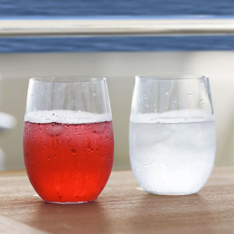 Non-Slip Beverage Clear Glass, Set of 6 image number 3