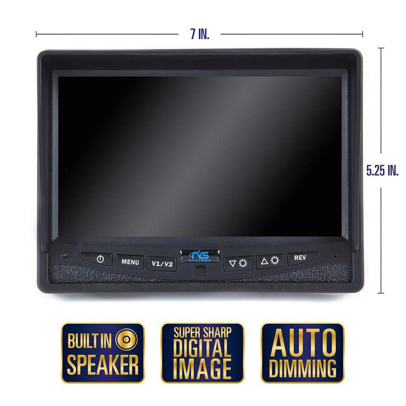 Rear View Camera System - Three Backup and Side Camera System with Quick Connect/Disconnect Kit image number 5