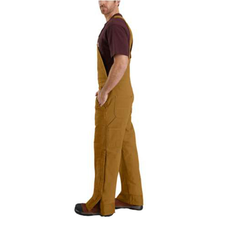 Carhartt Men's Quilt Lined Duck Bib Overalls image number 2