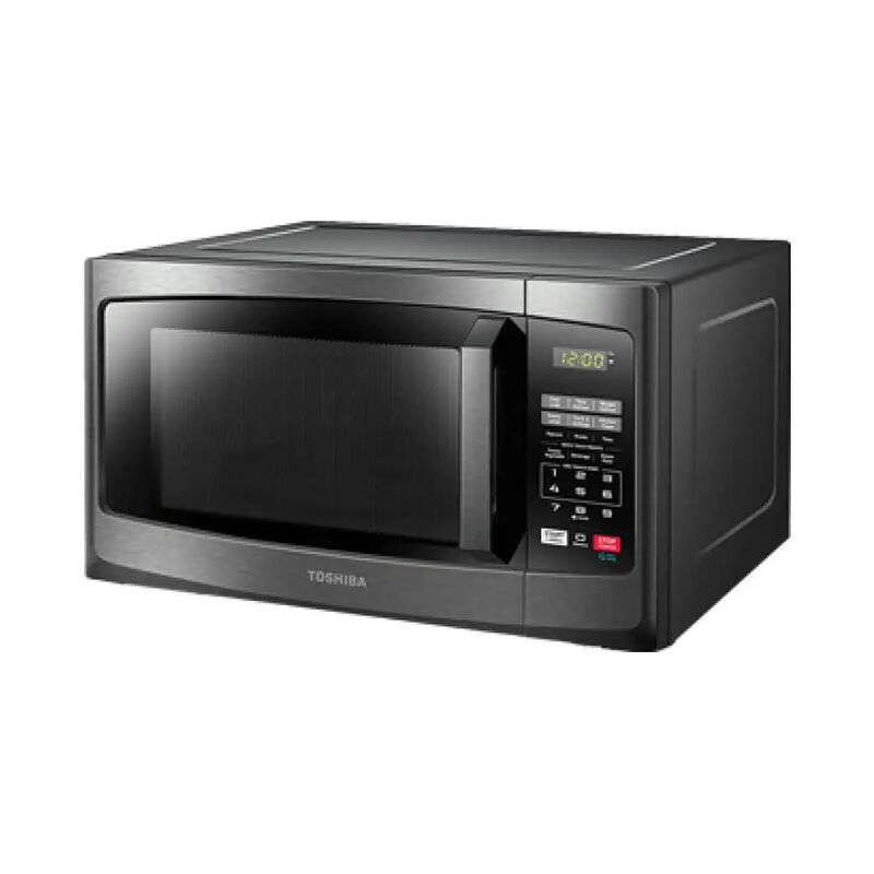 Toshiba 0.9 CU. FT. 900W Microwave Oven - Black Stainless Steel image number 5