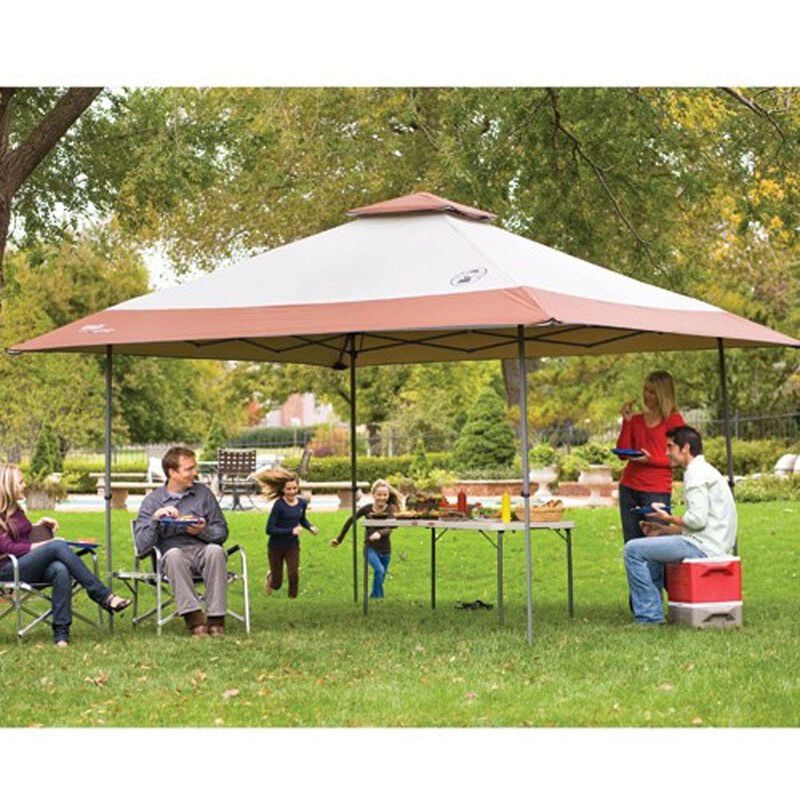 Coleman Instant Canopy 13 ft x 13 ft - Cream/Brown image number 4