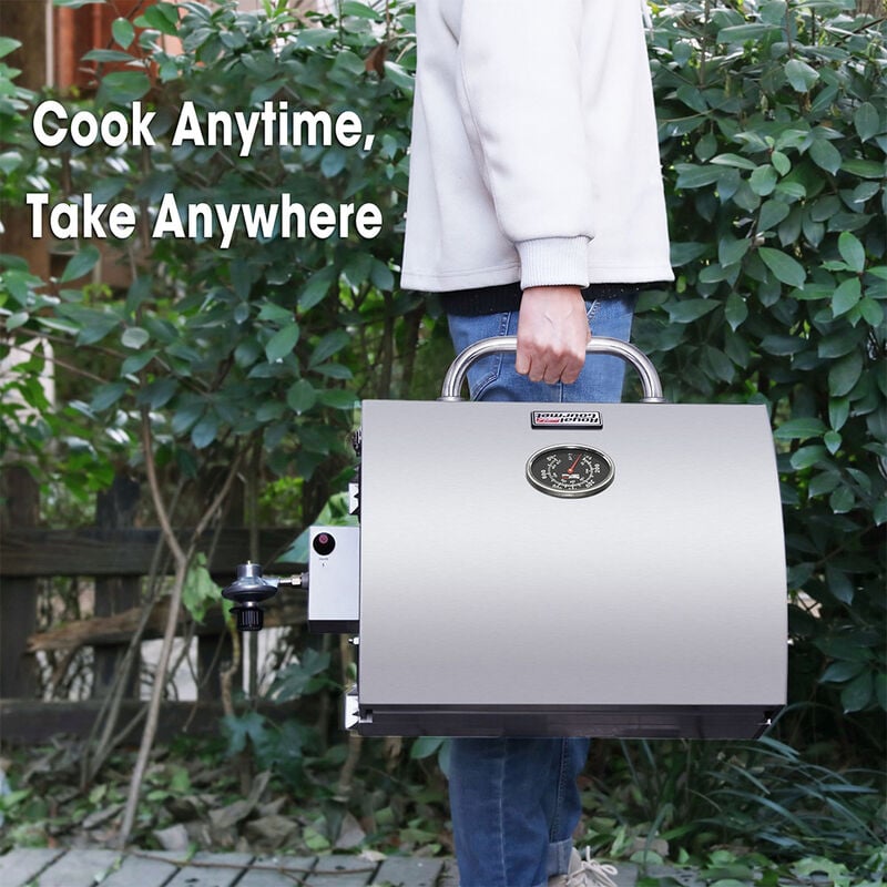 Royal Gourmet Stainless Steel Portable Grill image number 5