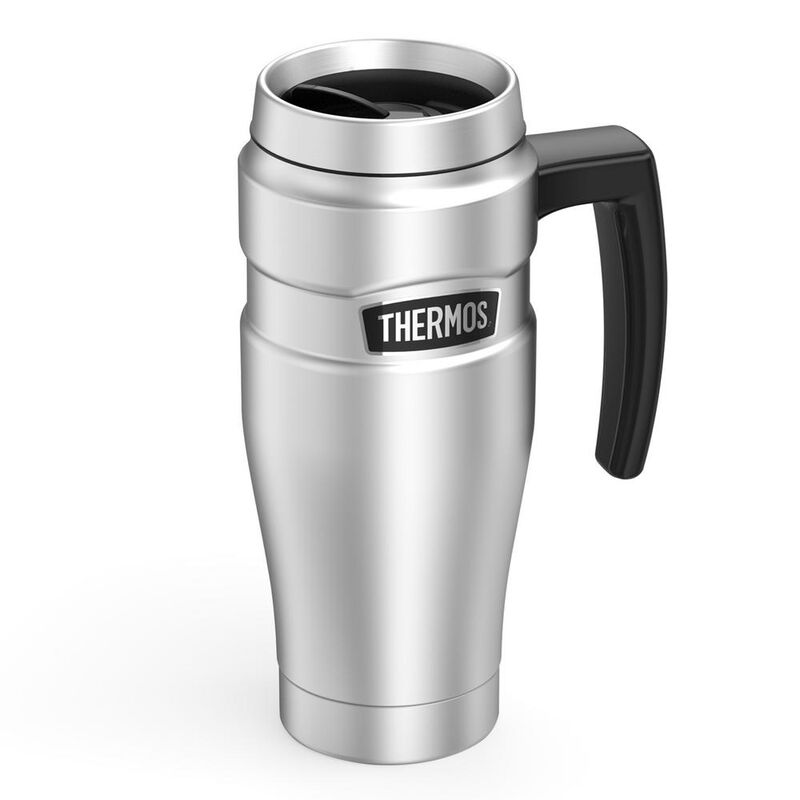 Thermos Stainless King 16-Oz. Vacuum-Insulated Stainless Steel Travel Mug image number 1