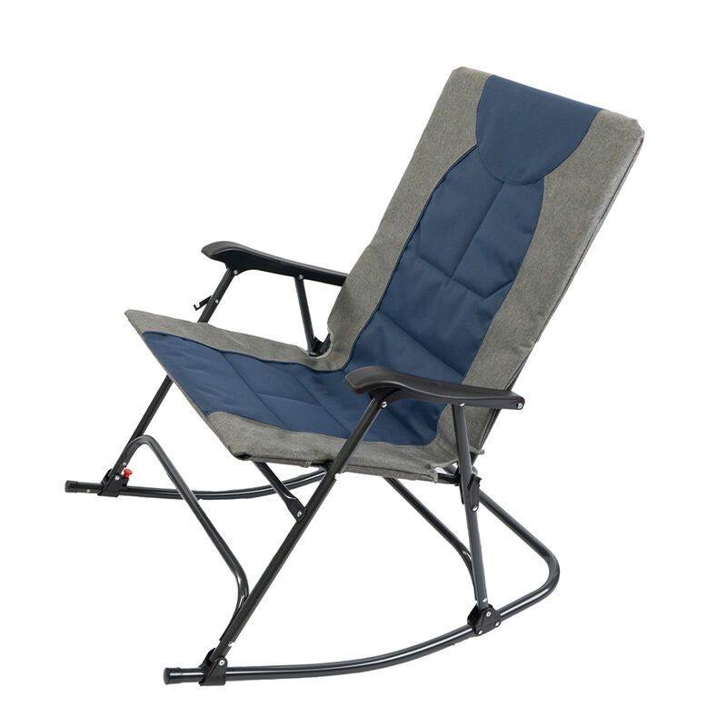 Padded Folding Outdoor Rocker image number 5
