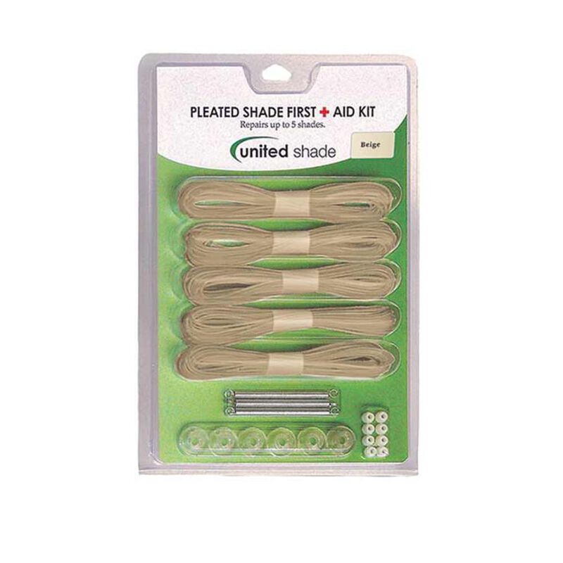 Pleated Shade First Aid Kit, Beige image number 1
