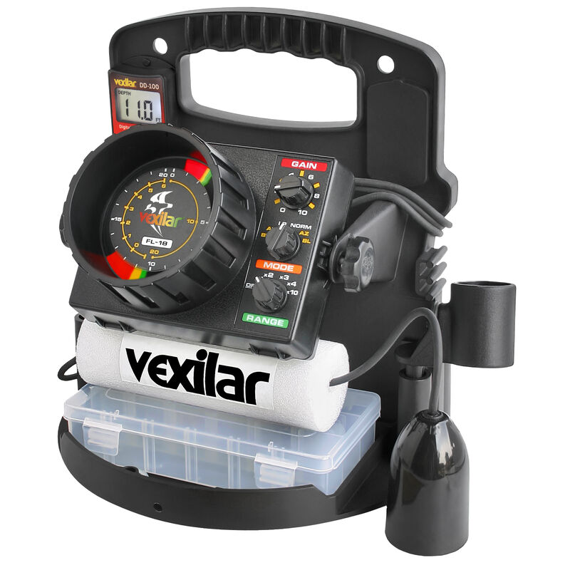 Vexilar PP1812 FL-18 Pro Pack II With 12&deg; Ice-Ducer image number 1