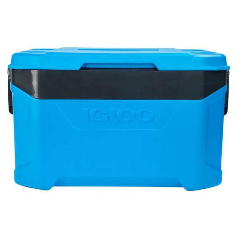 Igloo Latitude 50 Qt. Cooler, Blue/Gray image number 1