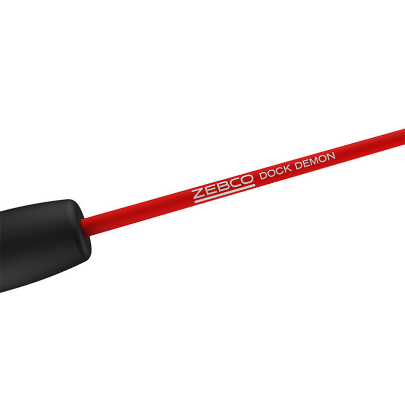 Zebco Dock Demon Spinning Combo, Red image number 4