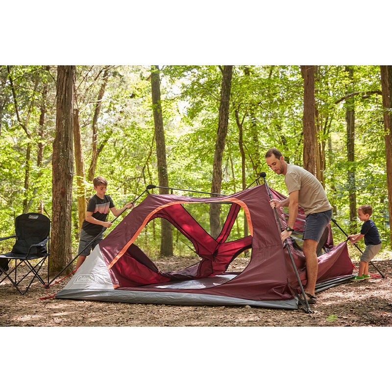 Coleman Skylodge 6-Person Instant Camping Tent, Blackberry image number 8