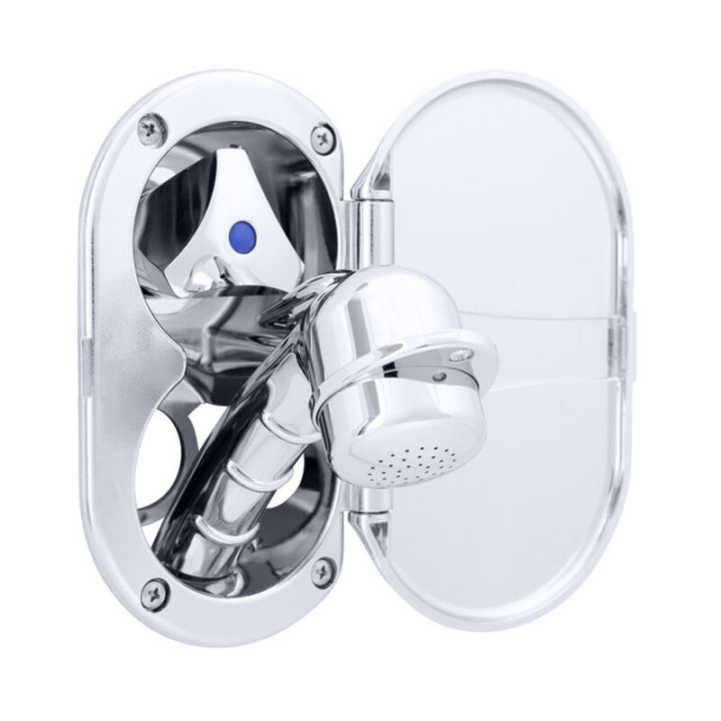 Ambassador Marine Trinidad Transom Shower, Cold Only, Small Sprayer, Chrome/Black image number 3