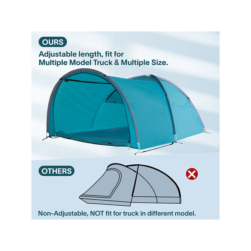 Eighteentek 2-Person Pop-Up Truck Tent image number 2