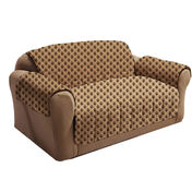 Paw Print Love Seat Cover