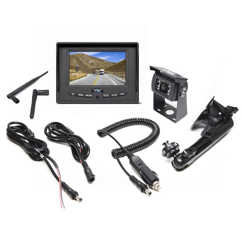 RVS Systems Digital Wireless Backup Camera System with 5" LED Monitor image number 1
