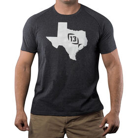 13 Fishing Onyx State Texas Tee