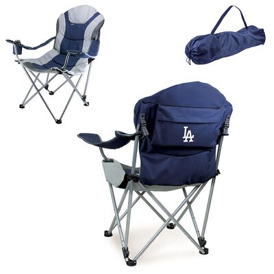 LA Dodgers Reclining Camp Chair, Navy