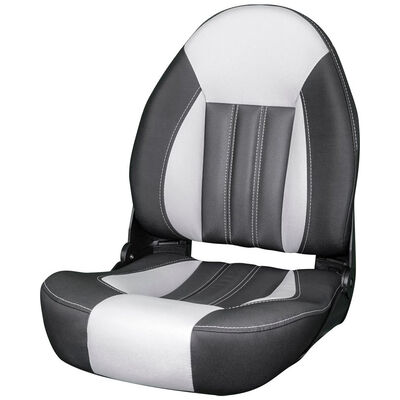 Tempress ProBax Orthopedic Boat Seat, Black/Gray/Carbon