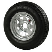 Kenda Loadstar 205/75 x 15 Bias Trailer Tire w/5-Lug Galvanized Spoke Rim