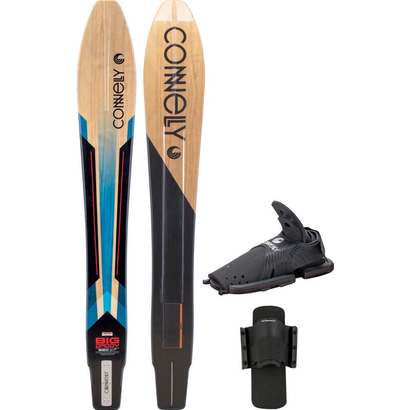 Connelly Big Daddy Slalom Waterski With Front Adjustable Binding And Adjustable Rear Toe Strap image number 1