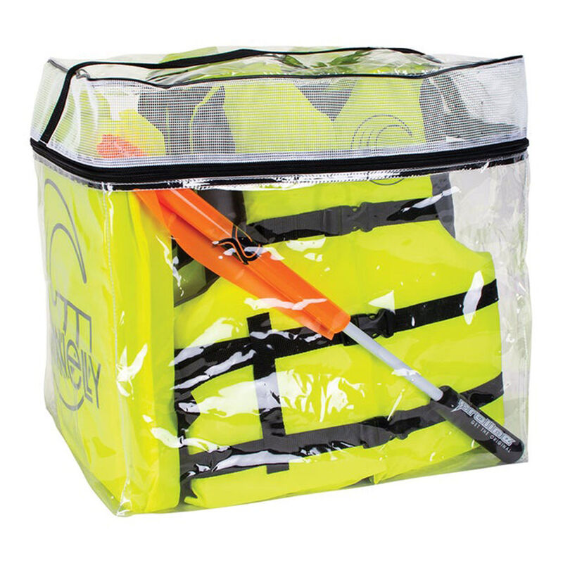 Connelly Safety 4P Nylon CGA Life Jacket w/ Throw & Flag