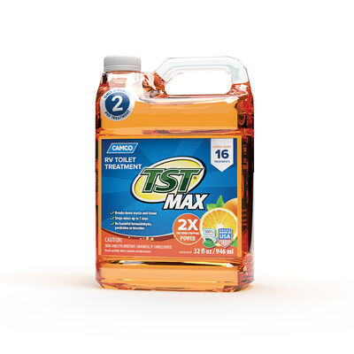 Camco TST MAX RV Toilet Treatment, Citrus Scent, 32 oz.