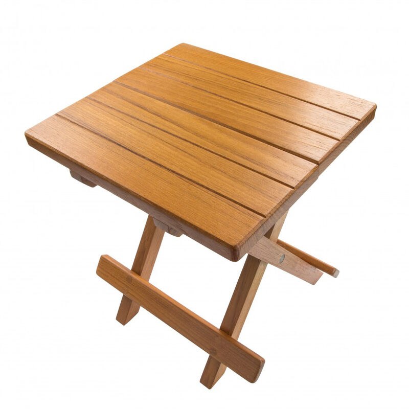 Whitecap Groove Top Fold-Away Table/Stool image number 2