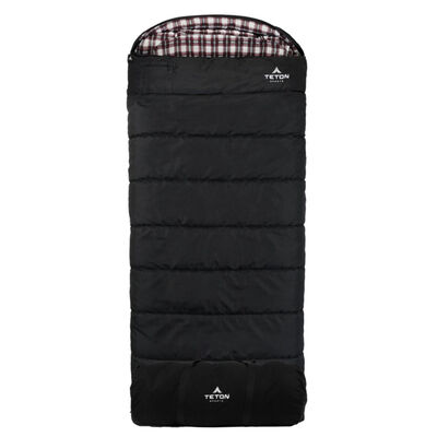 TETON Sports Outfitter XXL -35°F Canvas Sleeping Bag, Left Zipper