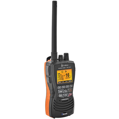 Cobra MR HH600 FLT GPS BT Floating Handheld VHF Radio w/GPS And Bluetooth