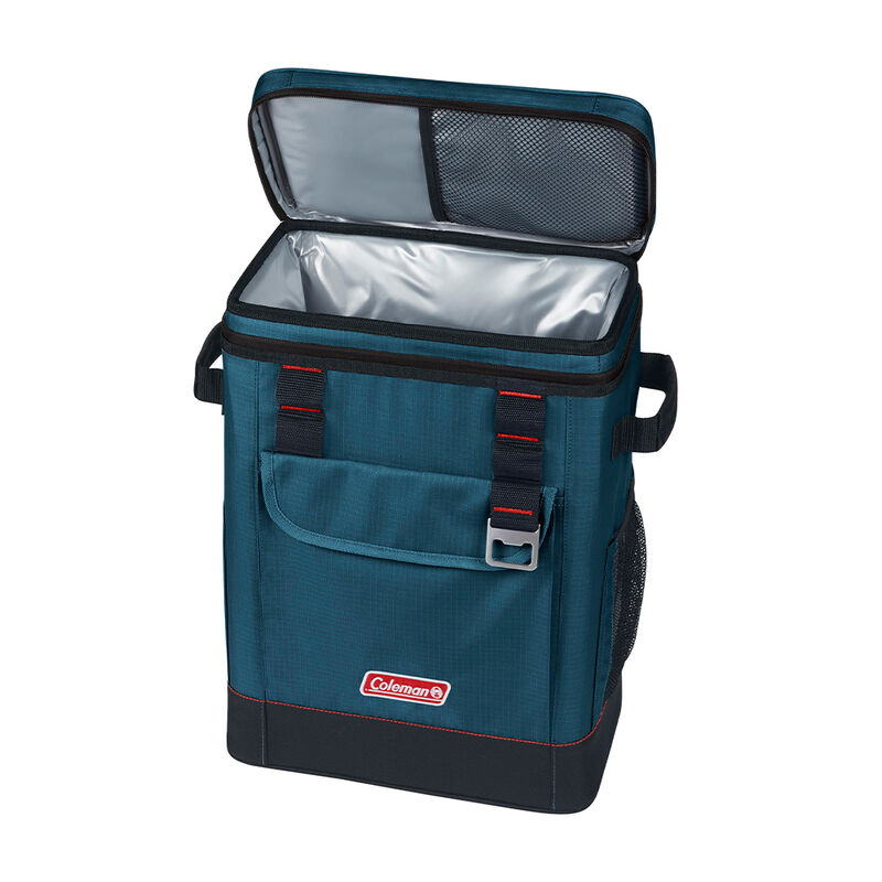 Coleman Space Blue 28-Can Soft Cooler Backpack image number 3