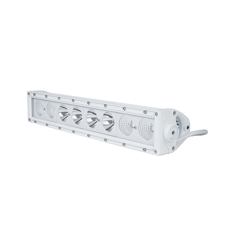 New - 18.5inch Marine Grade Single Row Straight Light Bar with 80-Watt 8  x 10W High Intensity OSRAM LEDs image number 2