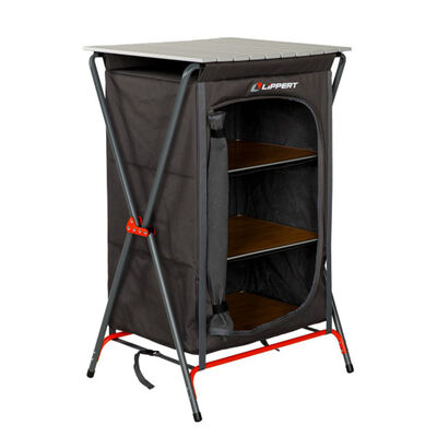 Lippert Camping Pantry, Dark Gray