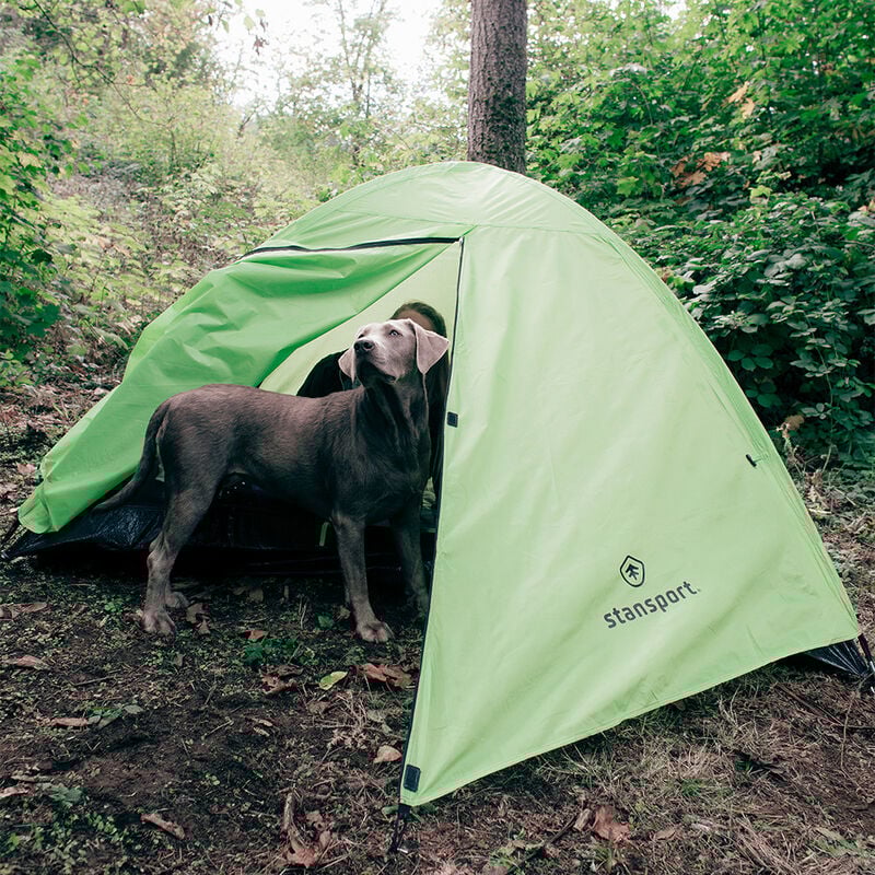 Stansport Starlite I Mesh Backpack Tent with Full Rain Fly image number 11