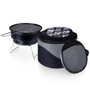 Caliente Portable Charcoal BBQ & Cooler Tote
