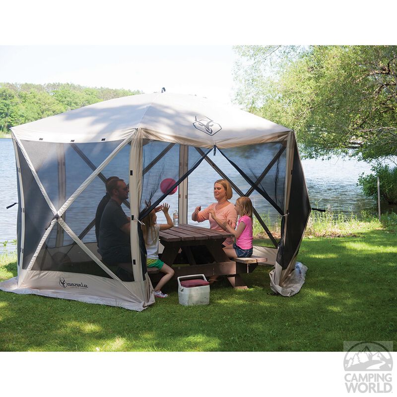 Gazelle 6 Sided Portable Gazebo image number 7