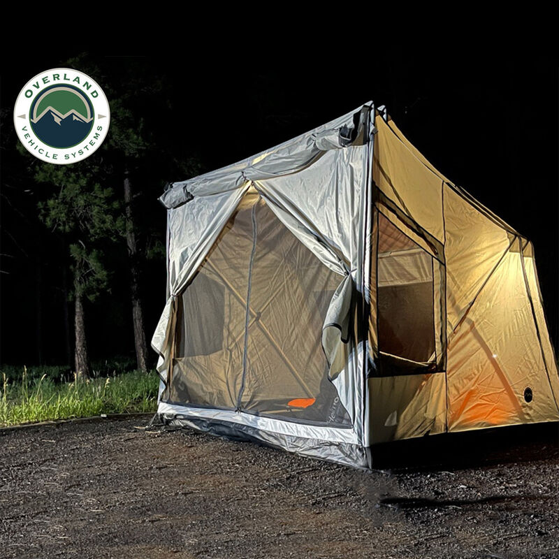 Overland Vehicle Systems Portable Safari Quick-Deploying Ground Tent image number 1
