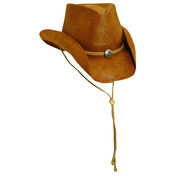 Dorfman Pacific Scala Western Toyo Straw Hat