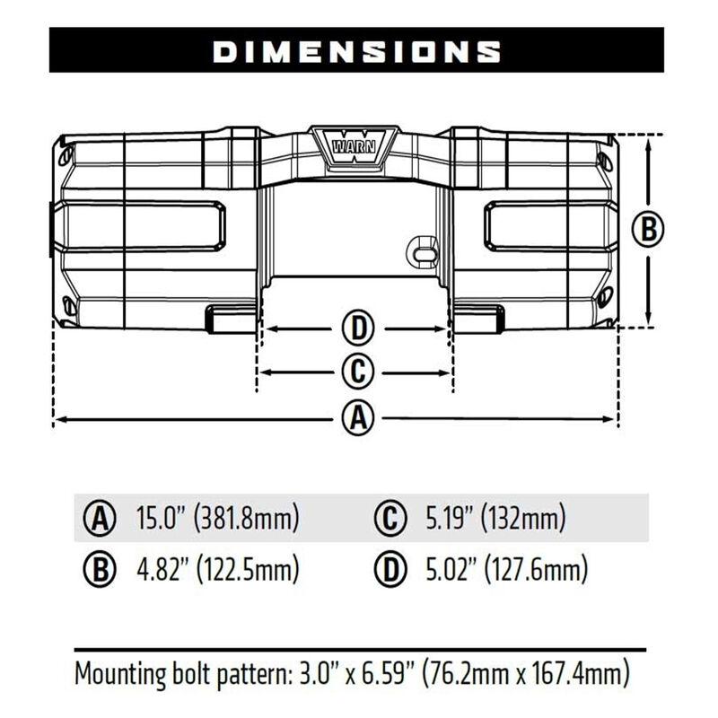 WARN 101150 AXON 55-S Powersport Winch image number 4