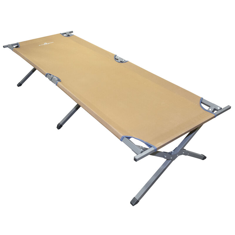 Black Sierra Traditions Folding Camp Cot  image number 1