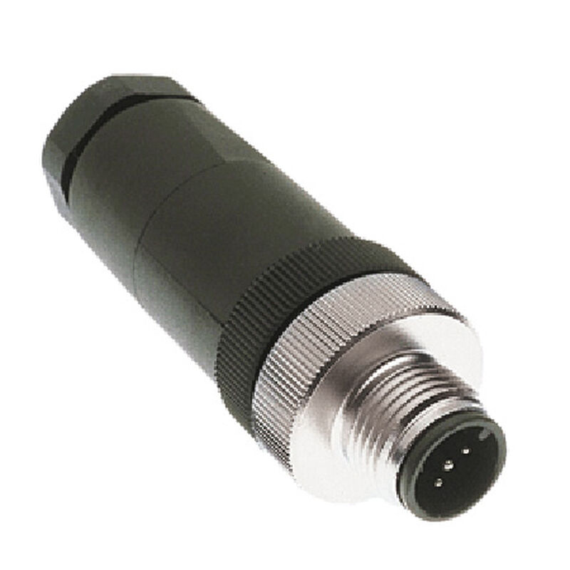 Maretron NMEA 2000 Network Micro/Mid Field-Attachable Connector, Straight/Male image number 1