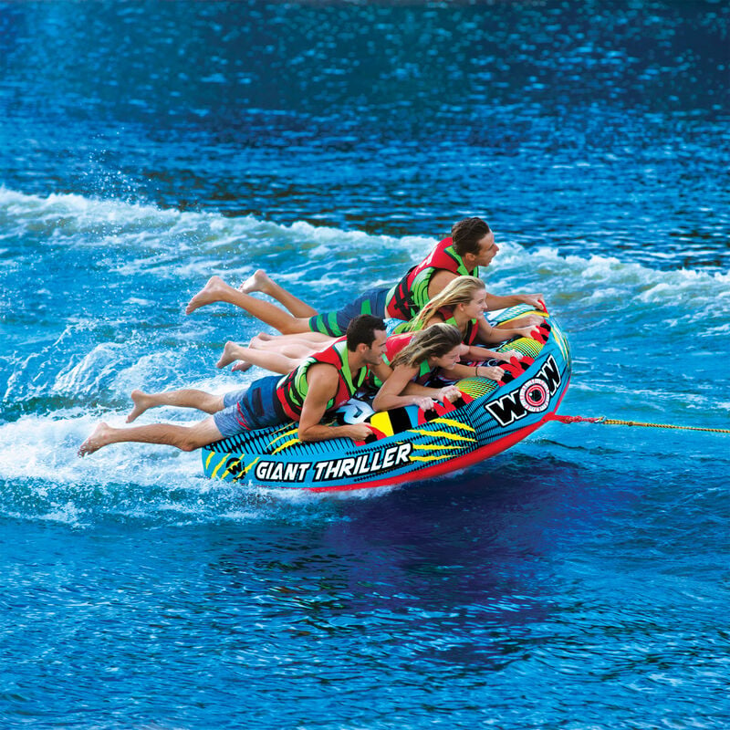 WOW Giant Thriller 4-Person Towable Tube image number 2