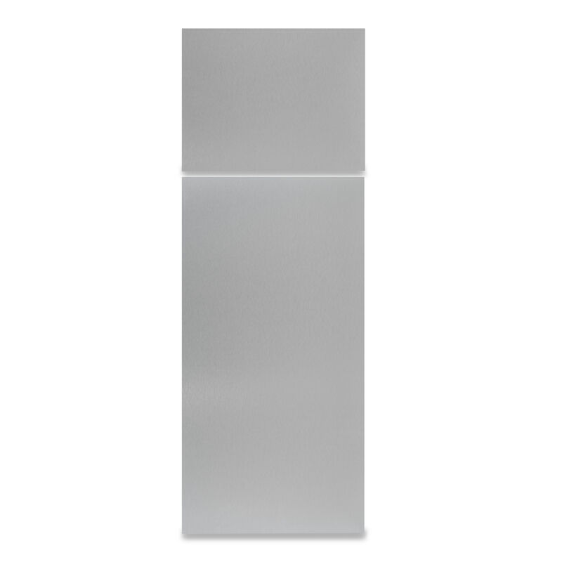 Dometic Americana II Refrigerator Door Panel, Brushed Aluminum, Fits DM 2672/2682  image number 1
