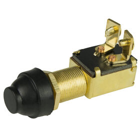 BEP SPST Push Button Switch, 2 Position, Off/On