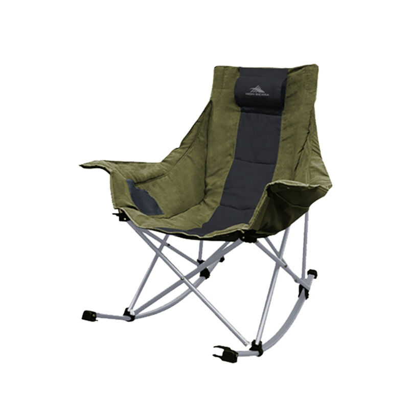 High Sierra Plush Rocking Camp Chair image number 3