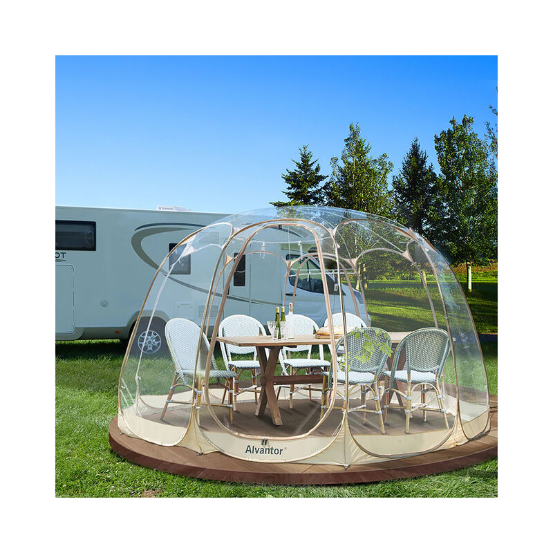 Alvantor Clear Pop-Up Bubble Tent, 12' x 12' image number 7
