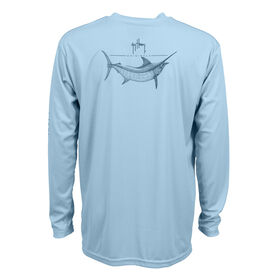 Guy Harvey Men's Sketch Pro UVX Performance Shirt