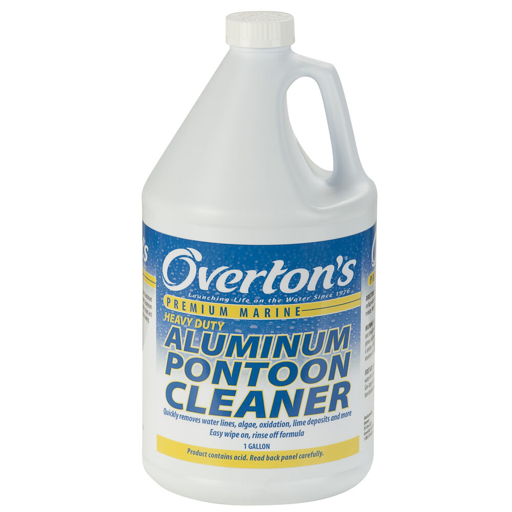Overton's HeavyDuty Aluminum Pontoon Cleaner, 1 Gallon Overton's