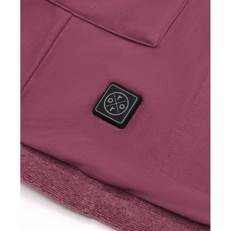 ORORO River Ridge Women's Heated Fleece Liner Jacket with Rechargeable Battery image number 5