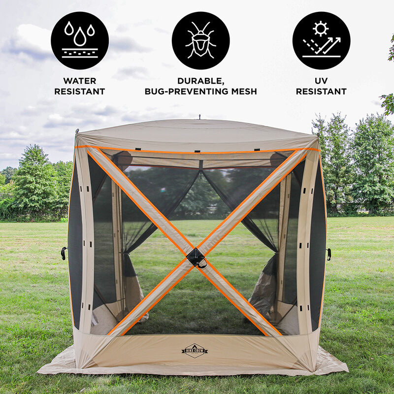 Hike Crew Portable 4-Sided Screen Gazebo with Carrying Bag image number 2